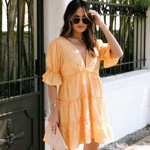 Sana Puff Sleeve Baby Doll Dress